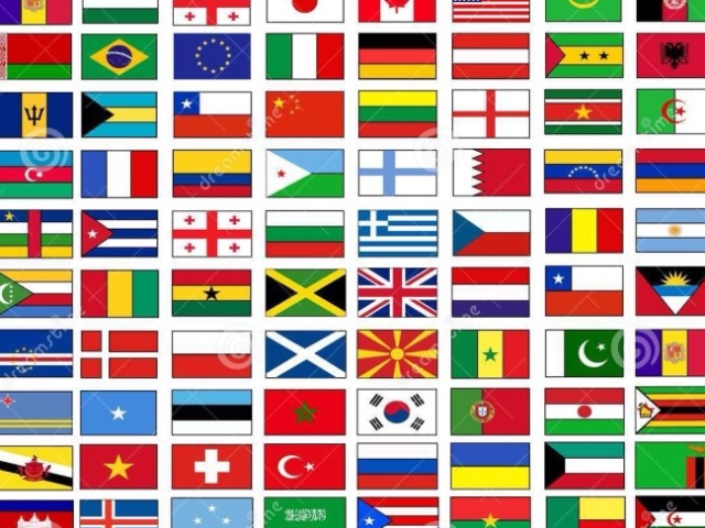 Descubra o pais só pela bandeira