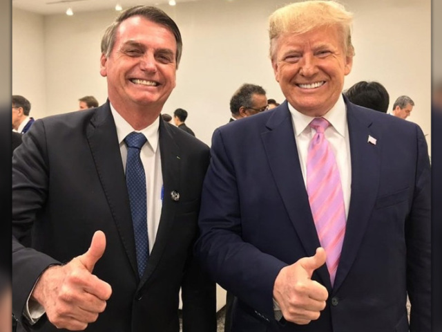 bozonaro e trump