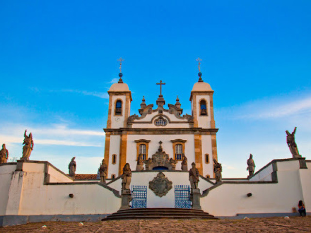 do santuário Bom Jesus de Matosinhos.