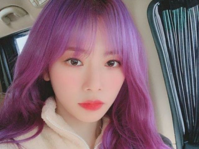 Purple hair