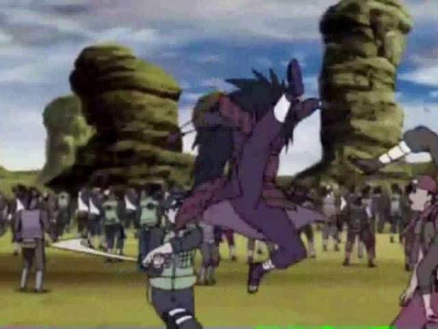 Madara vs Figurantes