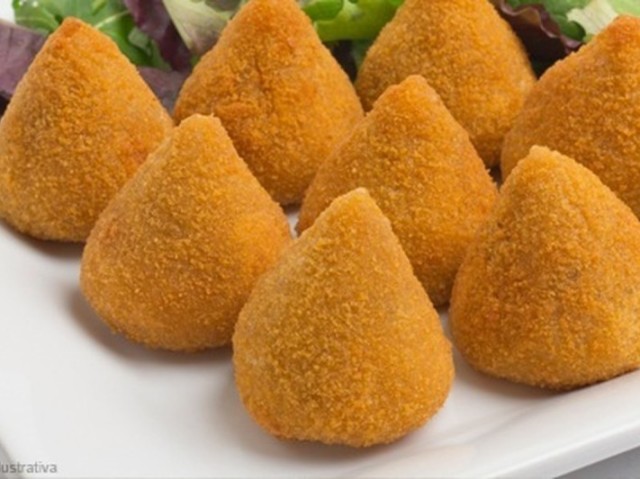 Coxinha de Mandioca.