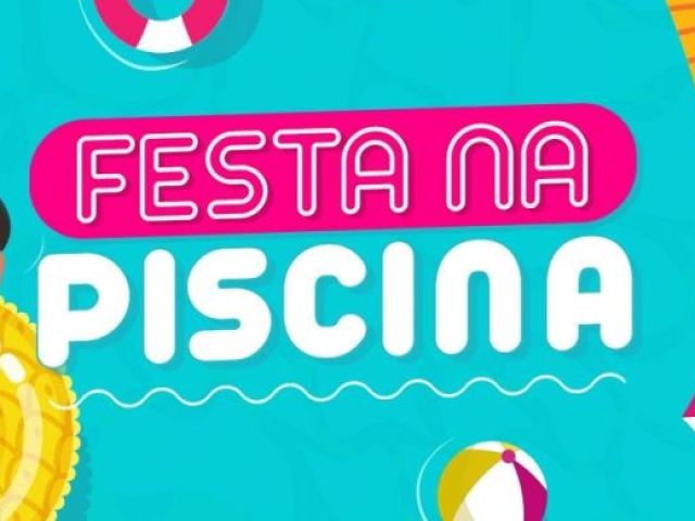 Monte sua festa na piscina🥳