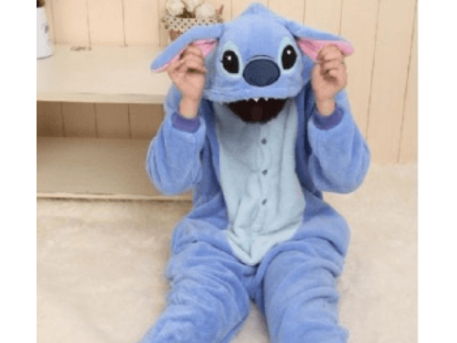 O pijama do stitch