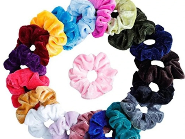 Scrunchies! Muito fofos