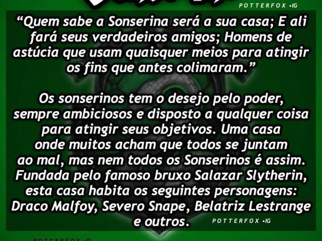 Sonserina!
