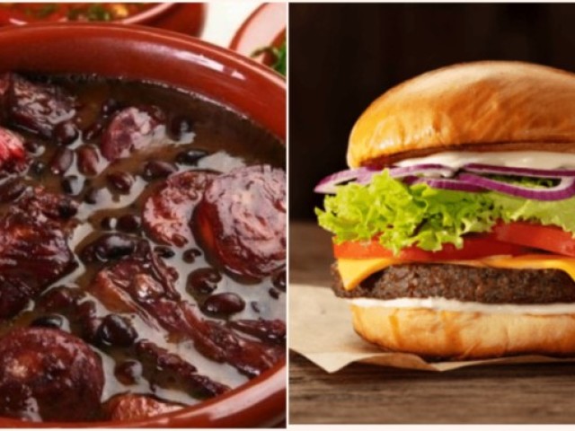 Haburguer e Feijoada