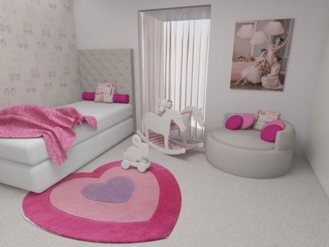 Monte o quarto da sua filha