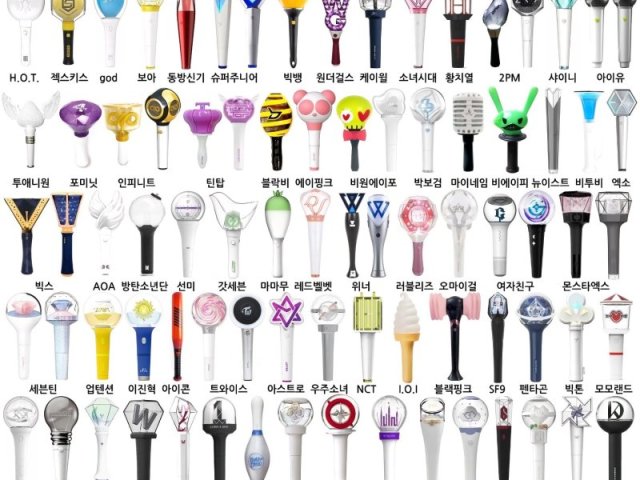 De qual grupo é essa Lightsticks?