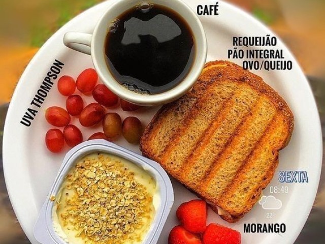 Café e pão