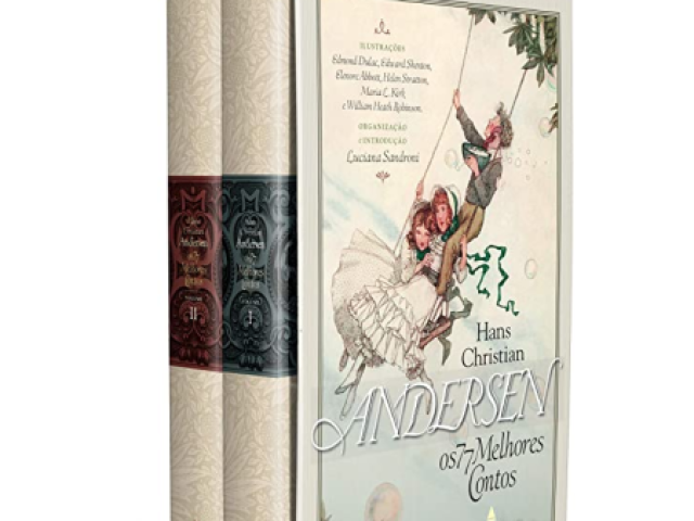 Box 2 volumes:
77 melhores contos de Hans Christian Andersen