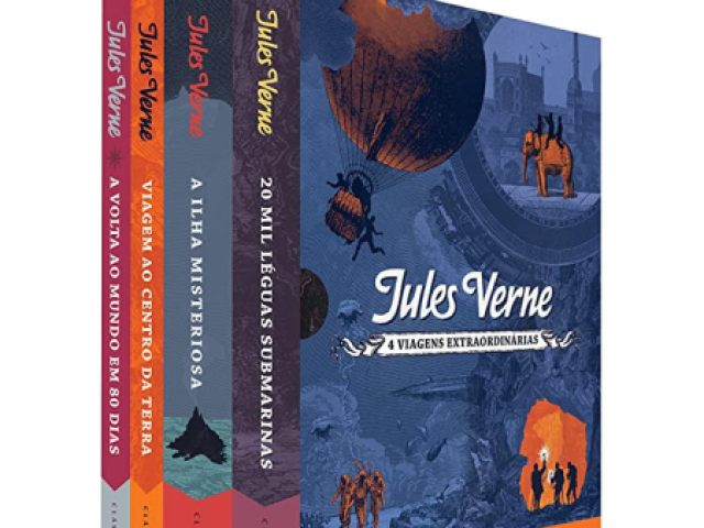 Box 4 volumes:
Viagens extraordinárias