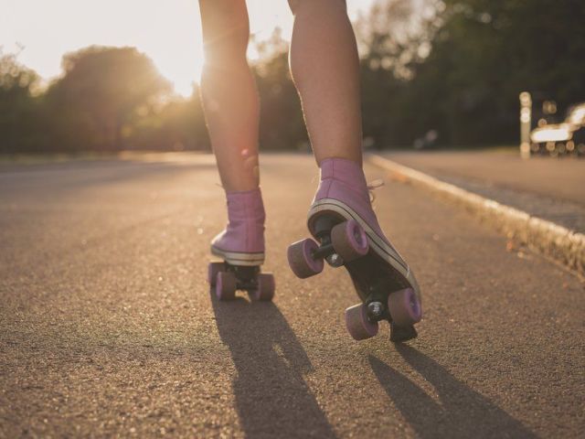 Andando de patins/skate/bike