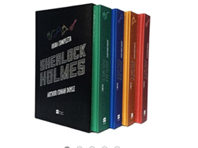 Box 4 volumes:
Sherlock Holmes