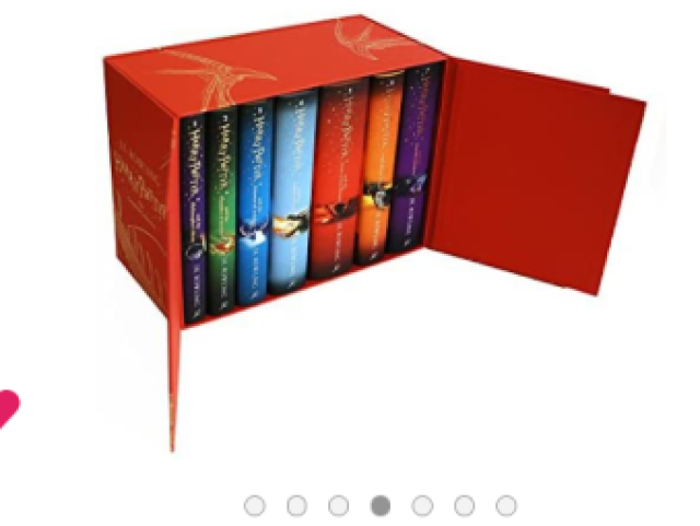 Box 7 volumes:
Harry Potter
