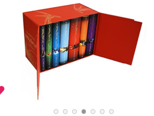 Box 7 volumes:

Harry Potter