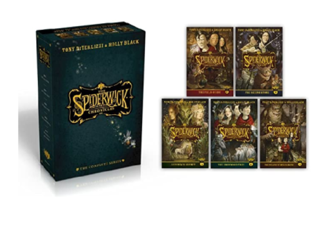 Box 5 volumes:
Crônicas de spiderwick chronicles