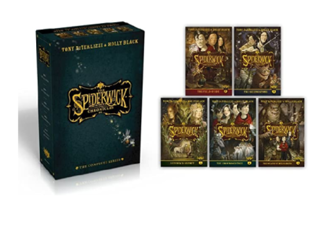 Box 5 volumes:

Crônicas de spiderwick chronicles