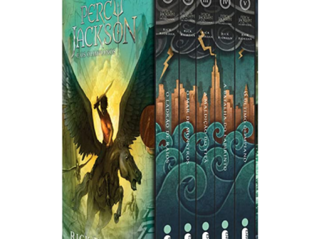 Box 5 volumes:
Percy jackson