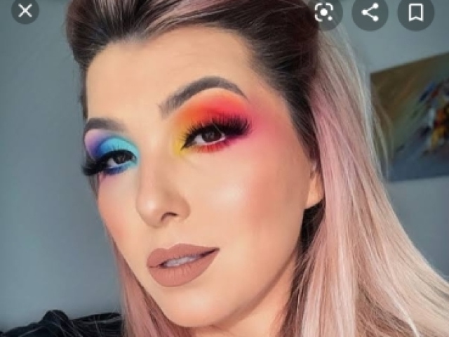 Essa toda colorida linda 🌈🌈