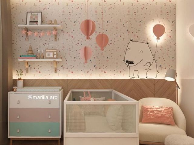 Qual será o quarto da sua bebê?
