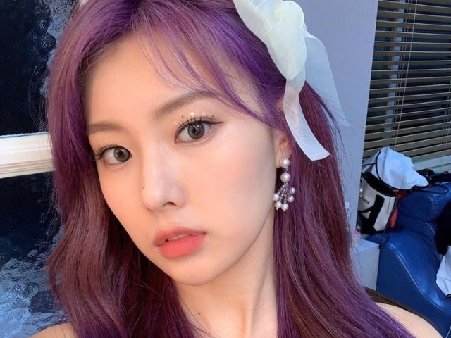 🌈Hyewon Purple Hair