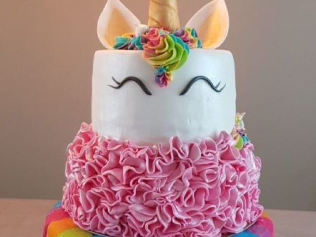 bolo de unicornio