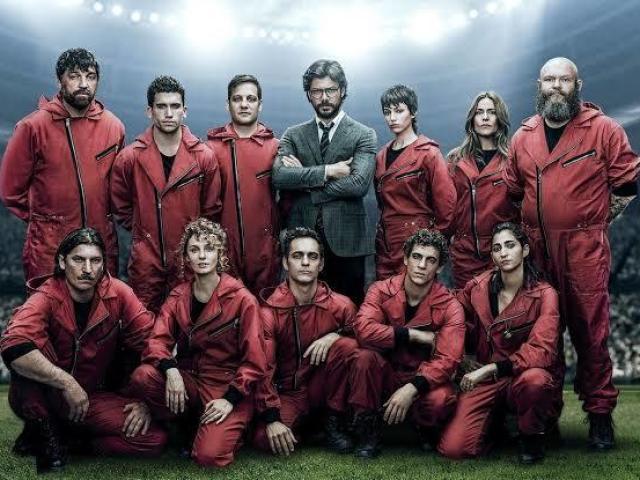 Lá casa de papel