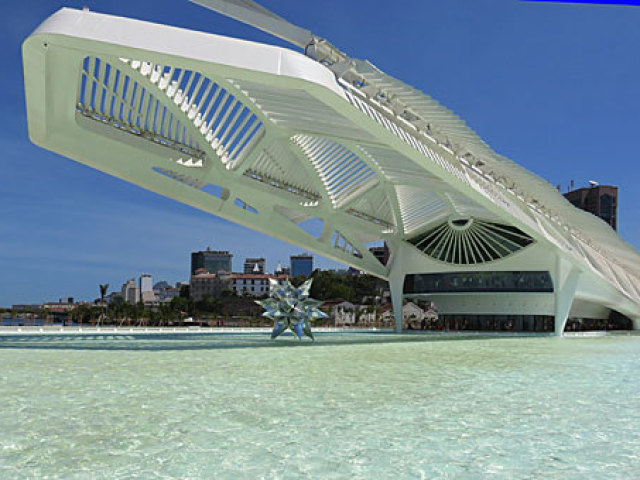 Museu do Amanhã no Rio de Janeiro.