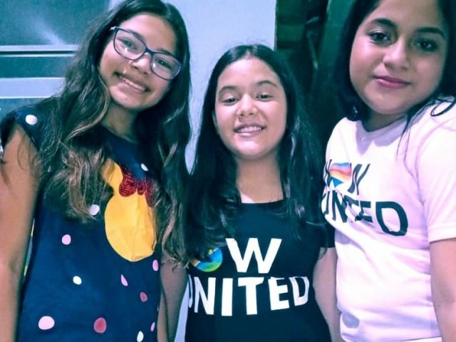 Com minhas primas