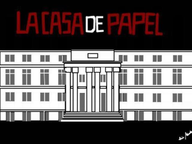 Lá Casa de Papel