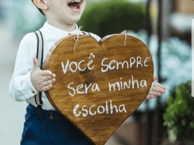 vc será sempre minha escolha