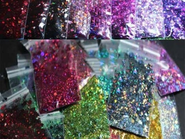 Glitter colorido