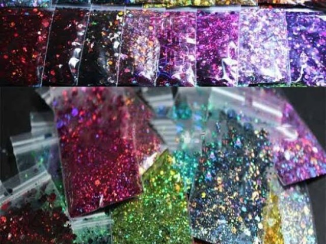 Glitter colorido