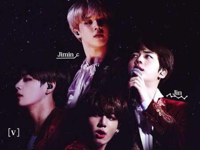 Jimin, Jungkook, Jin e Taehyung