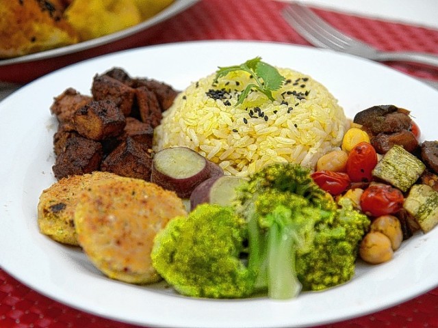 Comida vegana/ vegetariana/ salada