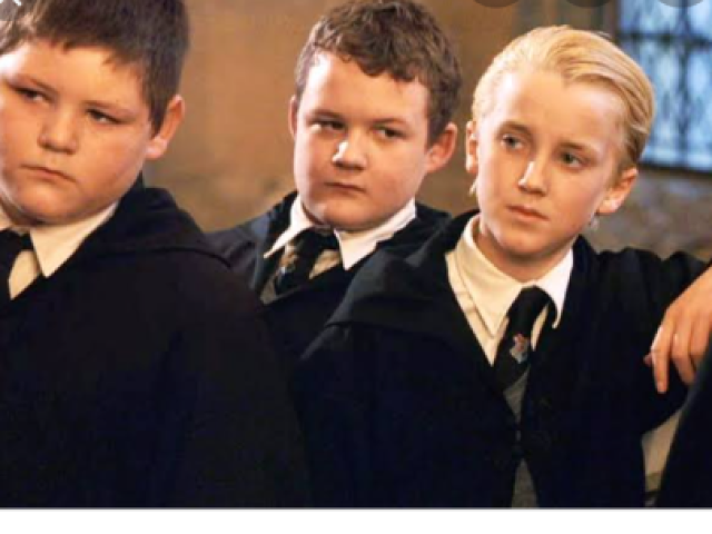 Draco malfoy, Crabbe e Goyle