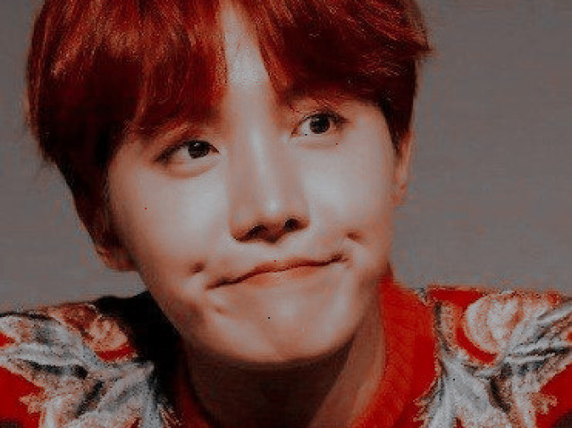 hoseok de red hair