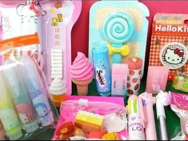 Material escolar fofo💞