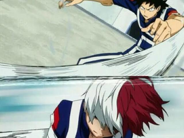 Sero e Todoroki