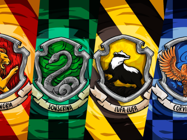 De qual casa você seria em Harry Potter?