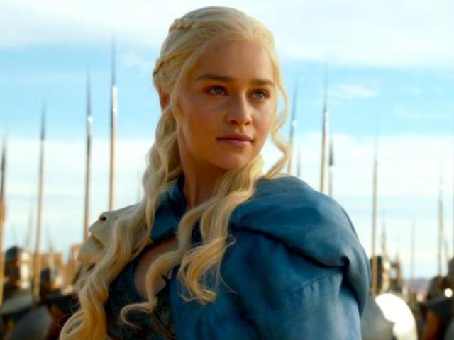 Emilia Clarke, por sua poderosa Daenerys Targaryen