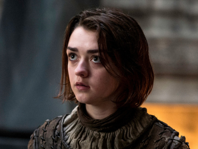 Maisie Williams, pela sua corajosa guerreira Arya