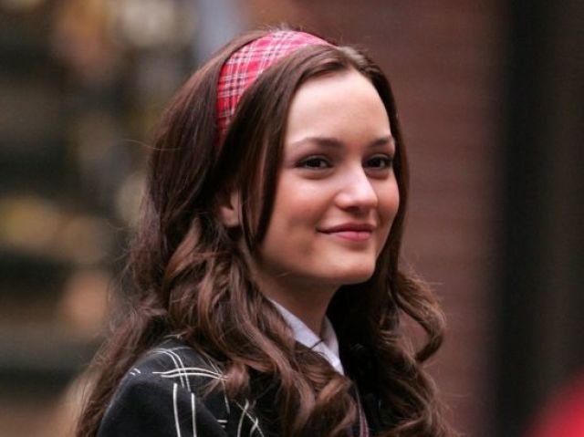 Leighton Meester, pela sua marcante patricinha Blair Waldorf