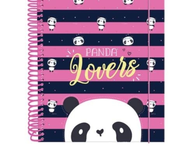 Caderno panda