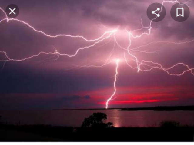 relampago, sou brilhante e muito rapida e eu faço uma tempestade em um copo d´agua