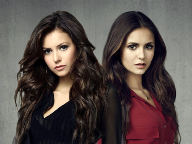 Nina Dobrev, intérprete tanto da mocinha Elena quanto da vilã Katherine