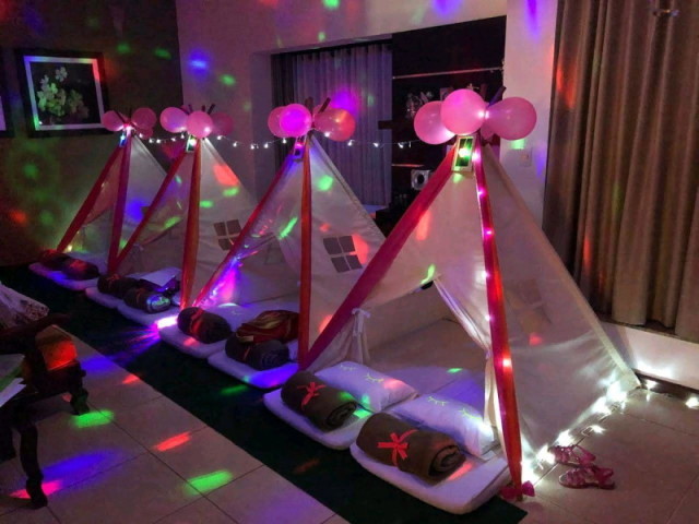 Crie sua festa do pijama!