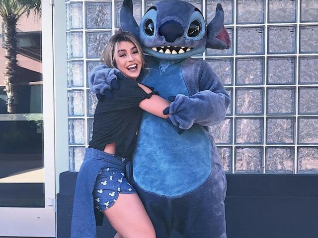 Foto com Stitch