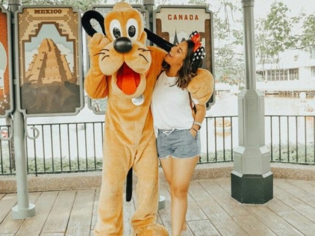 Foto com Pluto